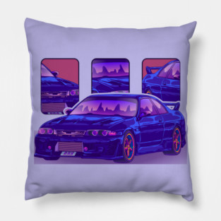 Skyline Gtr R33 Minimalist Sports Pillow