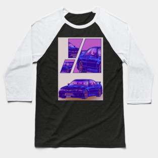 Skyline Gtr R33 Minimalist Sports Baseball T-Shirt