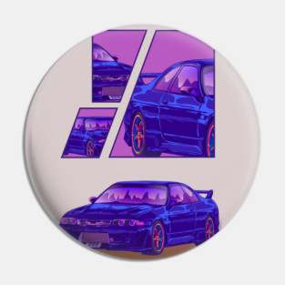 Skyline Gtr R33 Minimalist Sports Pin