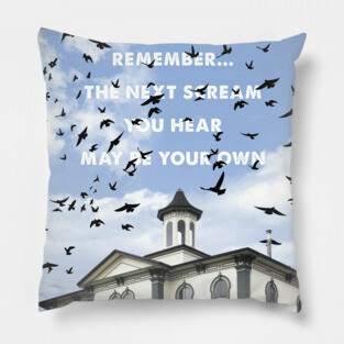 The Birds travel movie Pillow