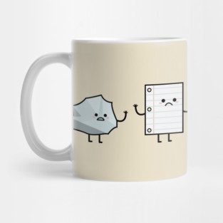 Rock, Paper, Scissors, Gun I win Mug