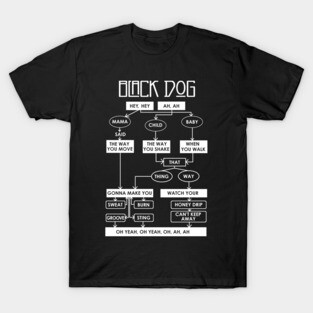 BLACK DOG T-Shirt
