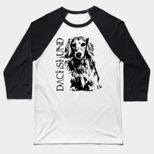 Dachshund dog  - Doxie Baseball T-Shirt