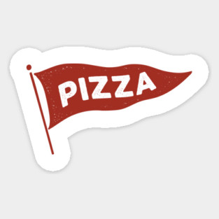 Hurray for Pizza! Sticker