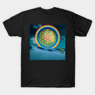 Sacred Geometry - Flower of Life - Night of Wonders T-Shirt