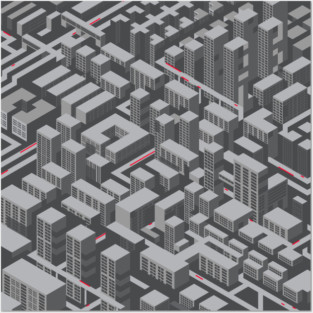 Brutalist Utopia Posters and Art