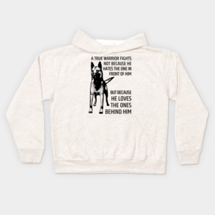 Malinois - Belgian shepherd -Mechelaar Kids Hoodie