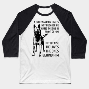 Malinois - Belgian shepherd -Mechelaar Baseball T-Shirt