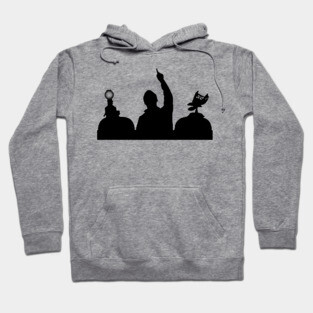 Tom Mike and Crow Hoodie