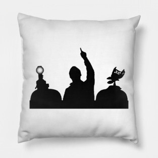 Tom Mike and Crow Pillow