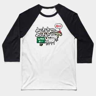 Anti War Baseball T-Shirt