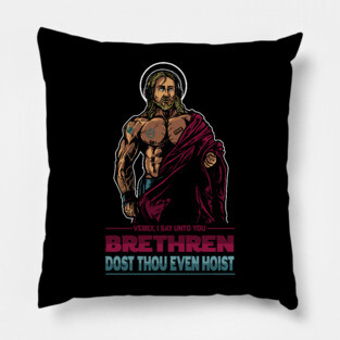 Gym Motivation Pillow