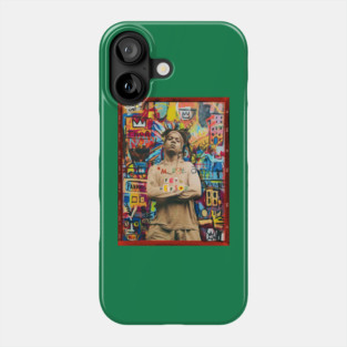Basquiat Art Portrait Phone Case