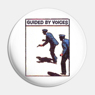 Guided By Voices / Original Retro Fan Art Design Pin