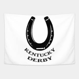 Horseshoe Kentucky Derby Tapestry