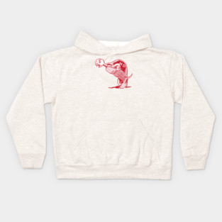 Maryland U Vintage Mascot Clean Version Kids Hoodie