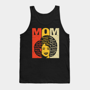 Black Mom, Mothers Day, Black Girl Magic Tank Top
