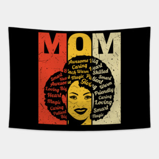 Black Mom, Mothers Day, Black Girl Magic Tapestry