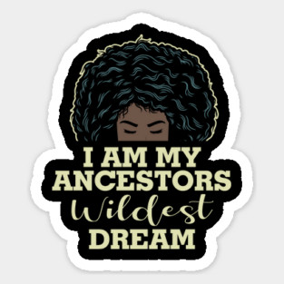 I am my ancestors wildest dream Magnet