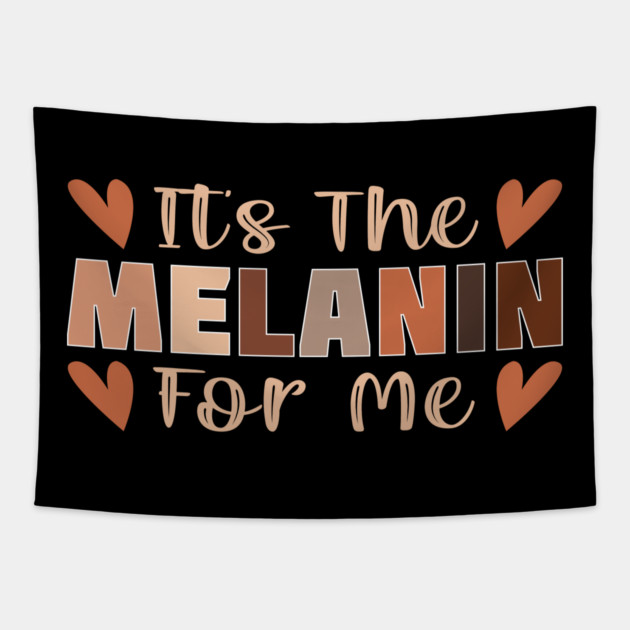 Its the melanin for me Tapestry by UrbanLifeApparel
