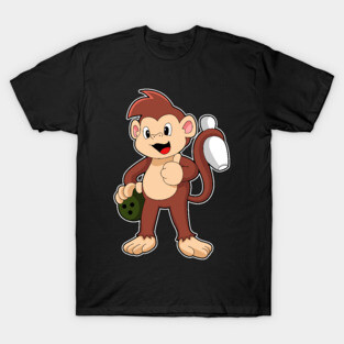 Monkey Bowling Bowling ball T-Shirt