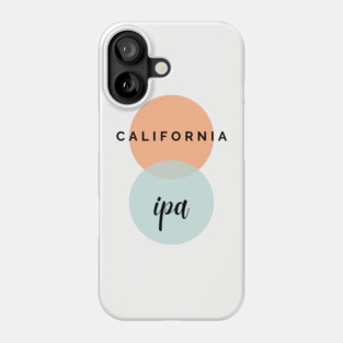 California IPA Phone Case