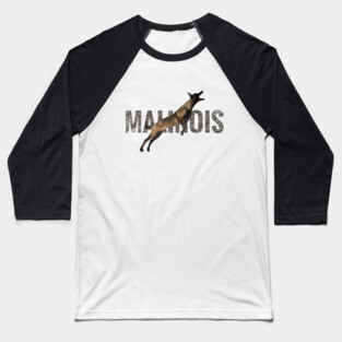 Malinois  - Belgian shepherd - Mechelaar Baseball T-Shirt