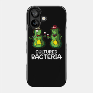 Biology Cultured Bacteria Joke Phone Case