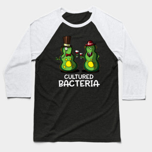 Biology Cultured Bacteria Joke Baseball T-Shirt