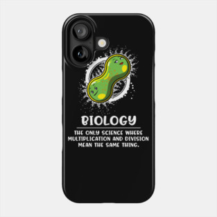 Biology Science Multiplication Phone Case