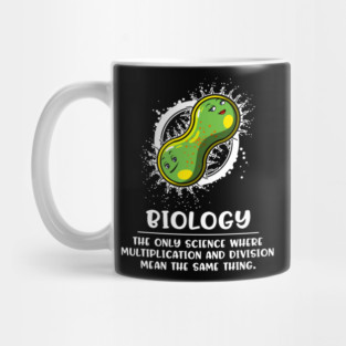 Biology Science Multiplication Mug