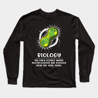 Biology Science Multiplication Long Sleeve T-Shirt