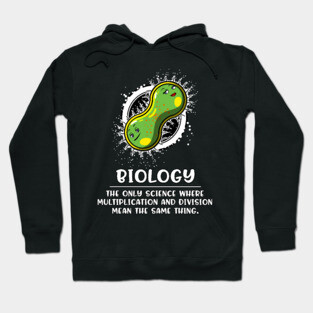 Biology Science Multiplication Hoodie