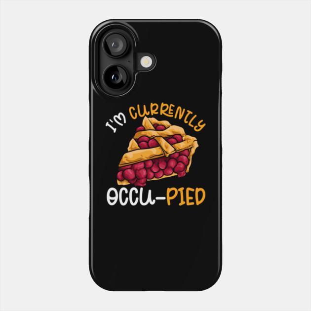 Currently Occu-Pied Phone Case by belownormal