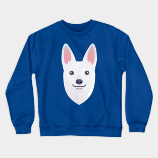 White Shepherd Crewneck Sweatshirt