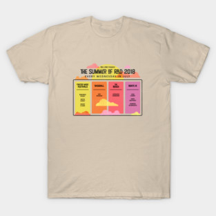 The Summer of RAD 2018 T-Shirt