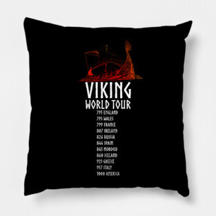 Viking World Tour Pillow