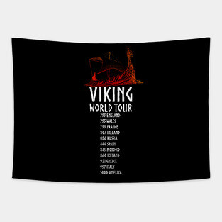 Viking World Tour Tapestry