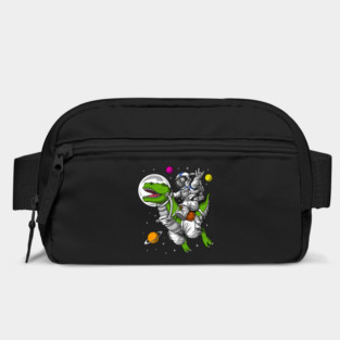 Space Astronaut Riding T-Rex Dinosaur Bag