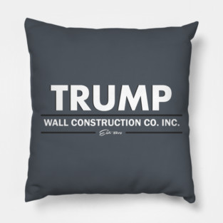 TRUMP Wall Construction Pillow