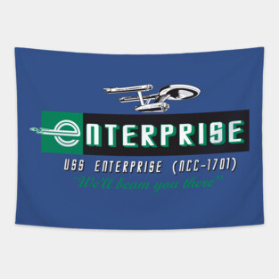 We'll Beam You There Tapestry