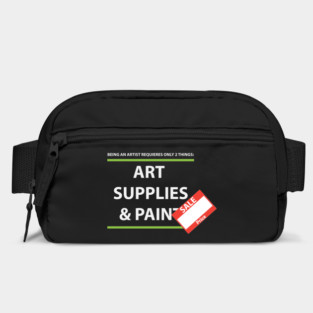 art supplies and pain Bag