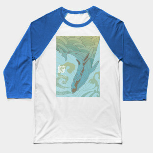 Whale Baseball T-Shirt