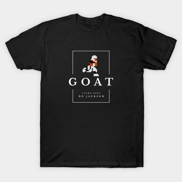 GOAT Tecmo Bowl Bo Jackson T-Shirt