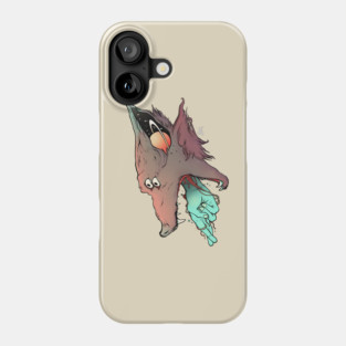 Good Luck Crossed Fingers And Wolf Art Phone Case