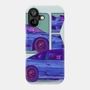 JDM Mazda RX7 Minimalist Phone Case