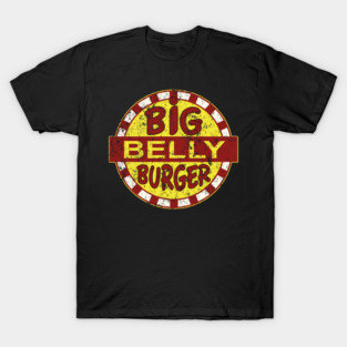 BIG BELLY BURGER (arrow) GRUNGE T-Shirt