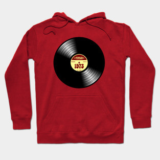 Vintage Vinyl 1973 Hoodie