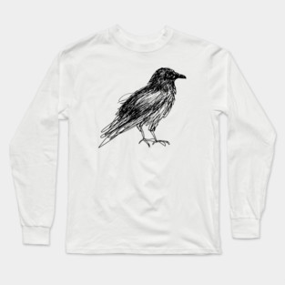 Crow (black) Long Sleeve T-Shirt