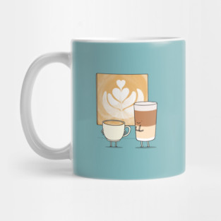 Latte art Mug